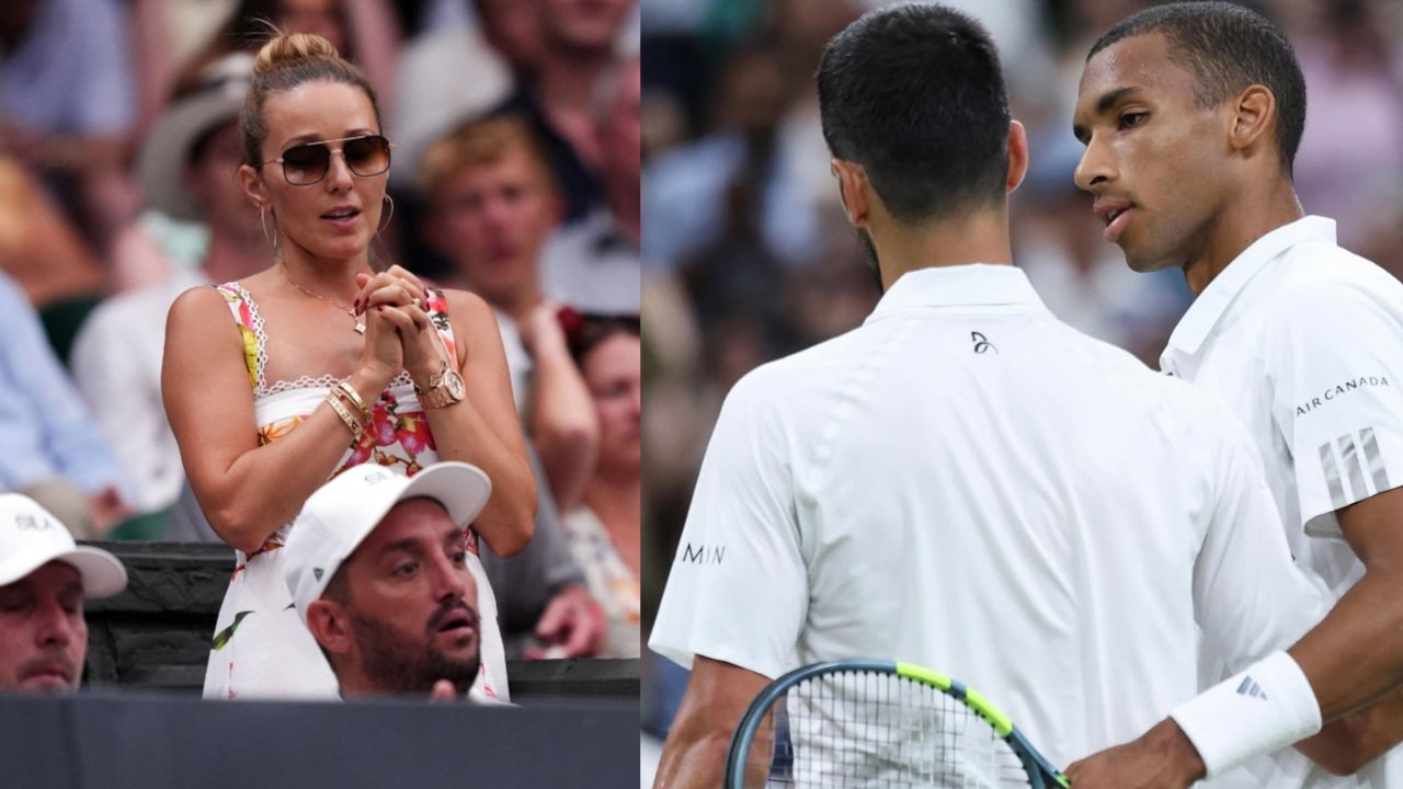 Novak Djokovic’s Wife Sends Heartfelt Comment to Felix Auger-Aliassime After his Wimbledon Quarterfinal Loss