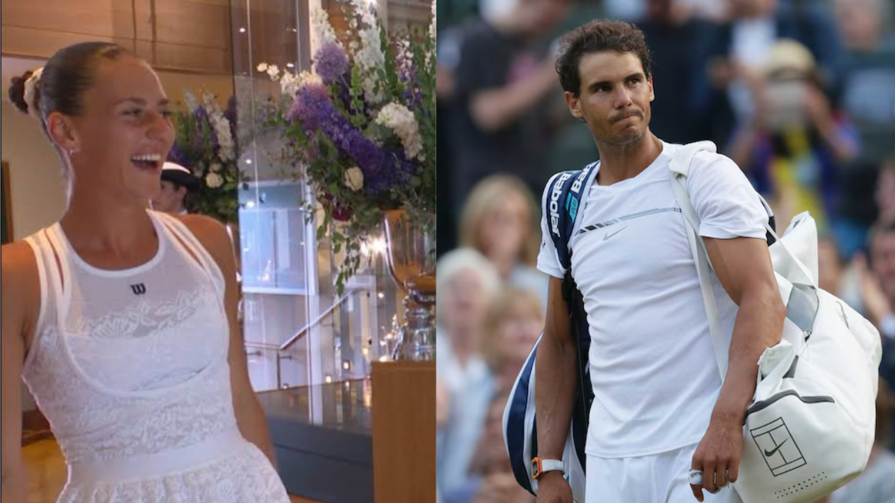 Marta Kostyuk Recalls Rafael Nadal Hitting his Head at Wimbledon Ahead of her Semifinals