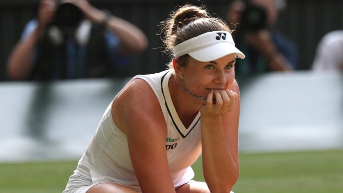 Linda Noskova Struggles to Describe her Feelings Heading into her First Wimbledon Final: "I Don't Really Know" 1 Linda Noskova (via X/WTA)