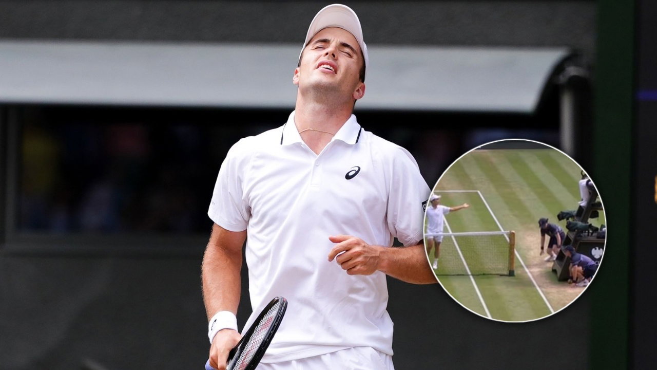 Arthur Fery Left Furious After Ballboy Cost Him Point During Alexander Zverev Wimbledon Semifinal
