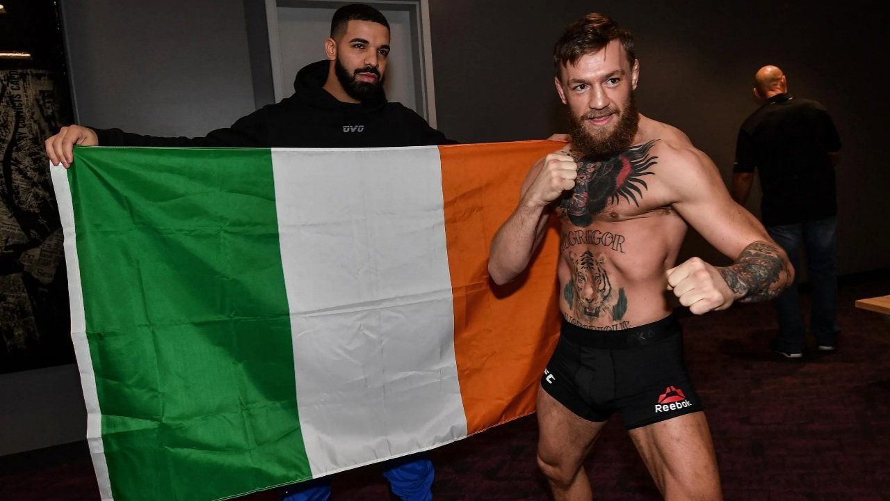 $2.8 Million Eyed by Drake After Betting Massive Money on Conor McGregor Ahead of UFC 329