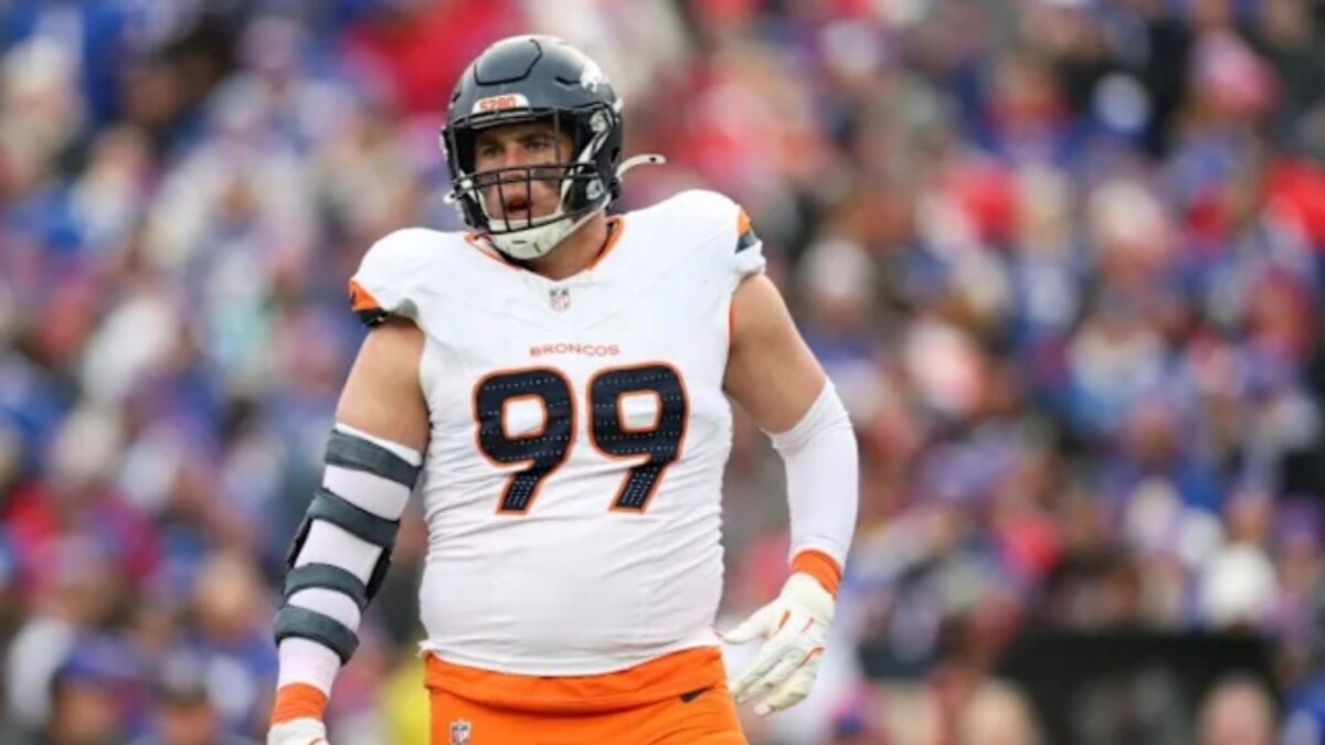 Broncos’ Zach Allen Confident Team Will Break NFL Single-Season Sack Record 1 Broncos’ Zach Allen Confident Team Will Break NFL Single-Season Sack Record
