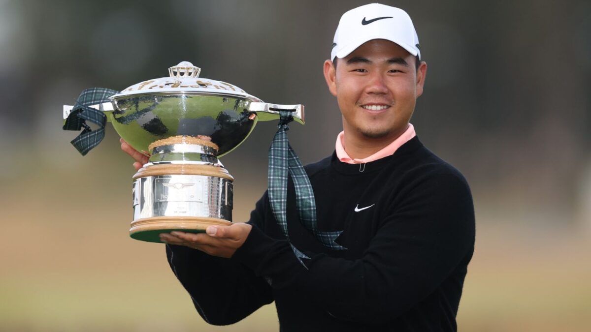 Tom Kim Reveals Tiger Woods Was The 1st Person to Text Him Following Scottish Open Win 1 Tom Kim