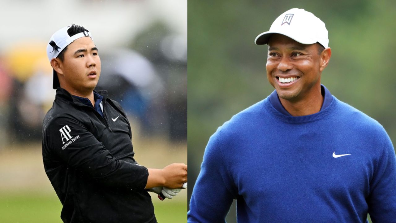 Tom Kim Reveals Tiger Woods Was The 1st Person to Text Him Following Scottish Open Win