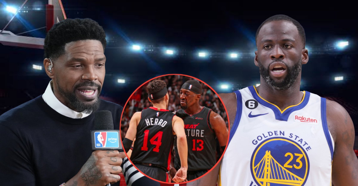 Udonis Haslem Schools Draymond Green After Dragging Heat Legend Into Tyler Herro-Bam Adebayo Punch-Up
