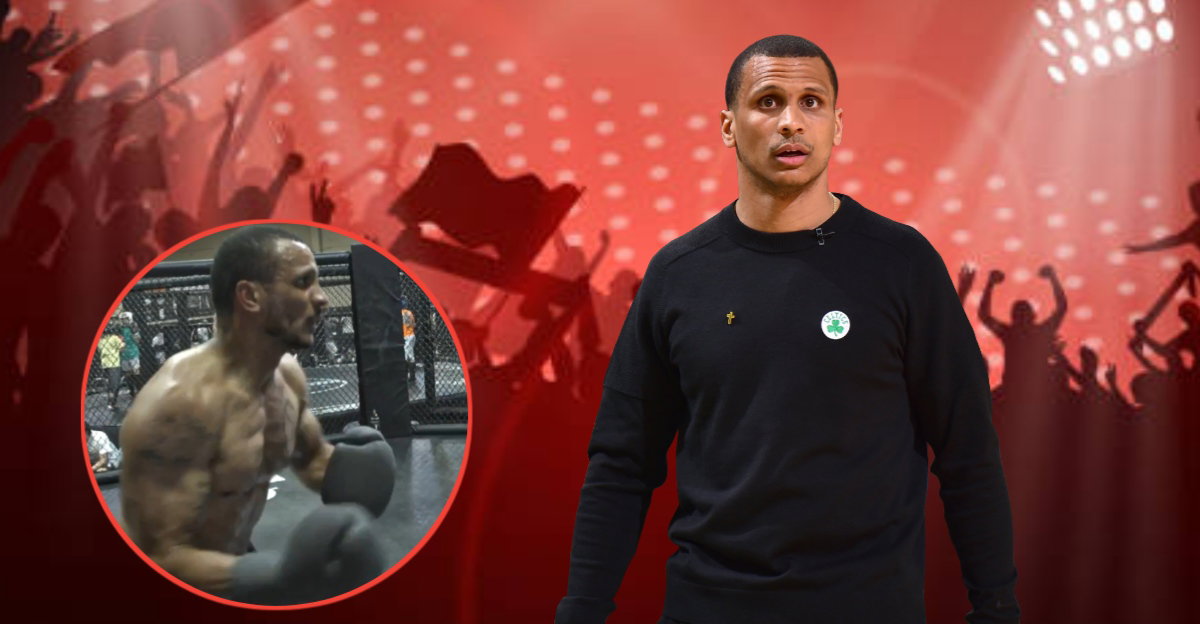 Video of Jacked Joe Mazzulla’s 5 Years of MMA Training Leaves Fans Amused – “Practicing For When JB Pulls a Bam”