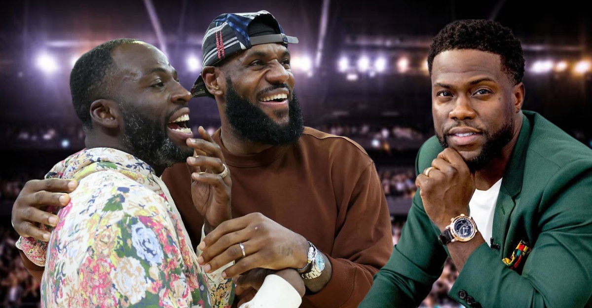 LeBron James and Draymond Green Take Turns to Troll Kevin Hart During Golf