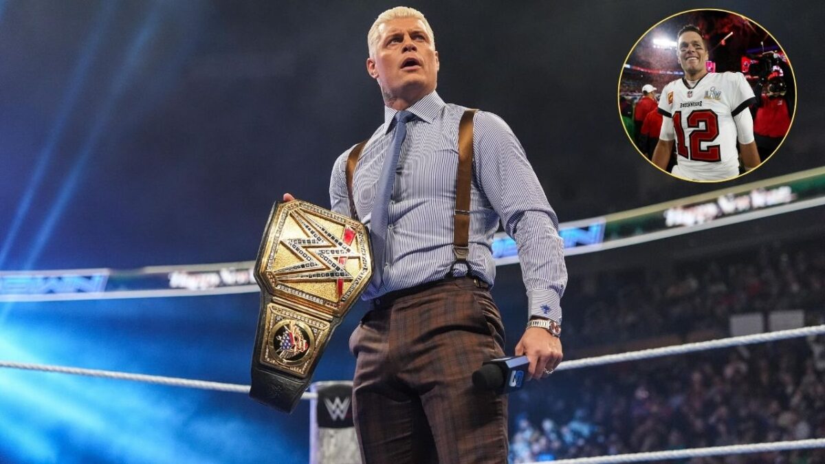 Tom Brady Wants Nick Khan to Come up With a Storyline for His WWE Match 1 Cody Rhodes is a massive Tom Brady fan