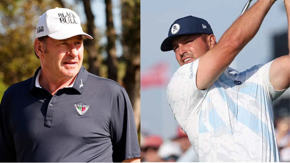 Sir Nick Faldo Catches Flak From Fans After His "Big Fan" Response to Bryson DeChambeau: "Moving the Goalposts" 1 Sir Nick Faldo and Bryson DeChambeau
