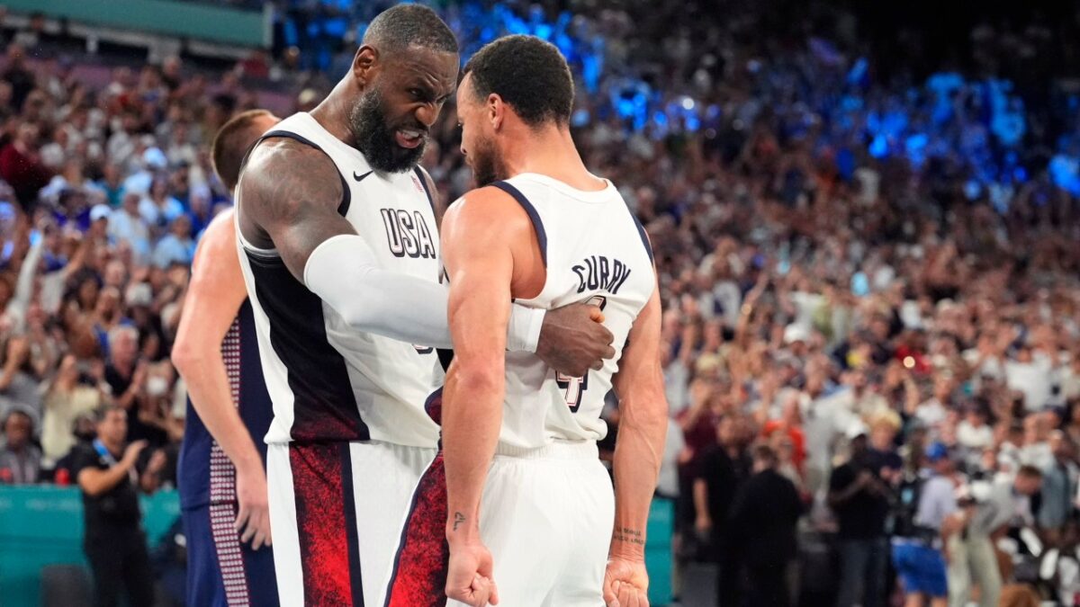 Caitlin Clark Wants LeBron James to Join Pacers: "So I Could Selfishly Watch Him Every Night" 1 LeBron James and Stephen Curry enthralled fans in Paris
