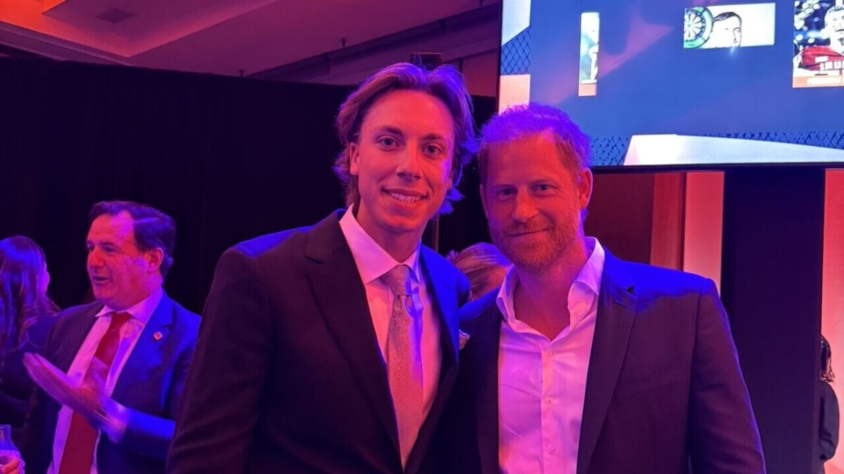 “I’m Taking This Seat Over to LeBron!” Carson Hocevar Brags About LeBron James Photo Op at Time Magazine Gala 1 Carson Hocevar and Prince Hary (1)