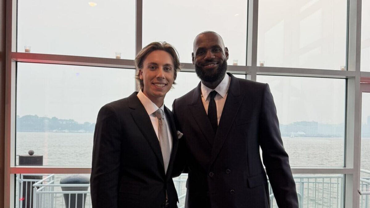 “There’s No Point of Tuning in!” Carson Hocevar Rants on Social Media Over NASCAR Poor Broadcasting Standard 1 Carson Hocevar and LeBron James (1)