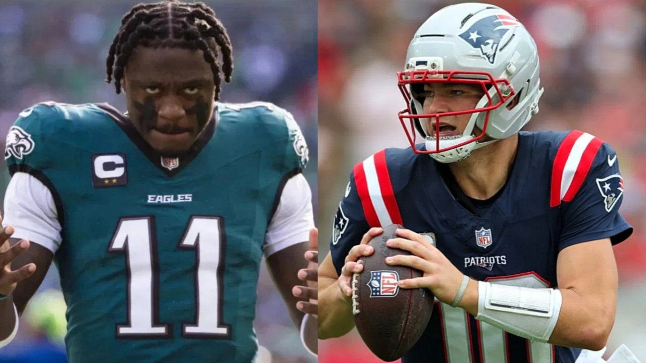 Drake Maye Already Building Chemistry with AJ Brown Ahead of Patriots Camp