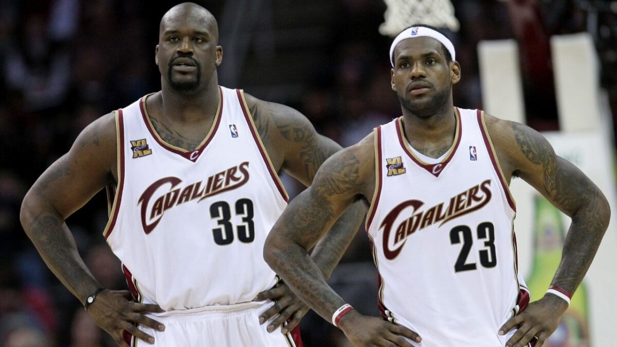 Shaquille O'Neal Shuts Down LeBron James Ring-Chasing Narratives: "It's Defining Your Legacy" 1 Shaquille O'Neal joined LeBron James to chase a ring