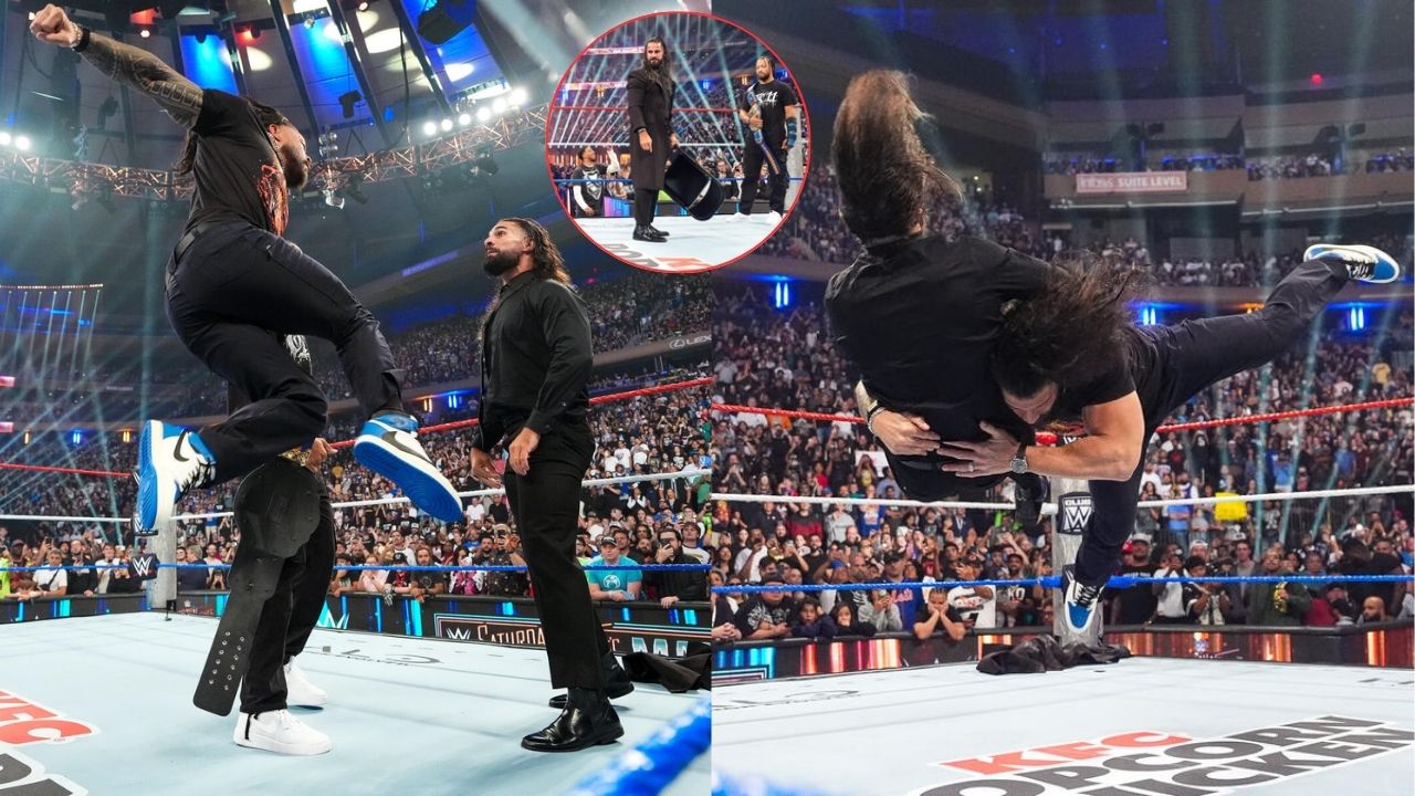 Roman Reigns and Jalen Brunson Combat Tyrese Haliburton-Backed Seth Rollins at Saturday Night’s Main Event