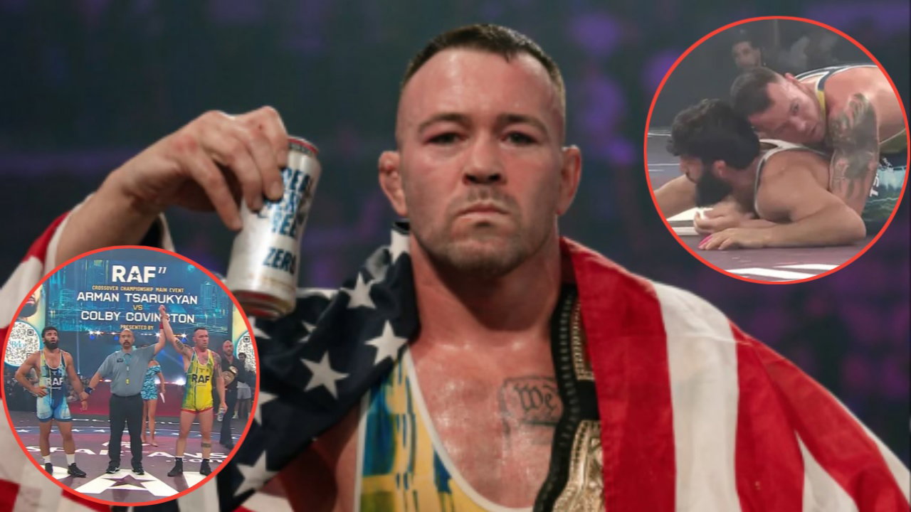 +550 Underdog Colby Covington Shockingly Defeats Arman Tsarukyan to Snap 7-Match Winning Streak