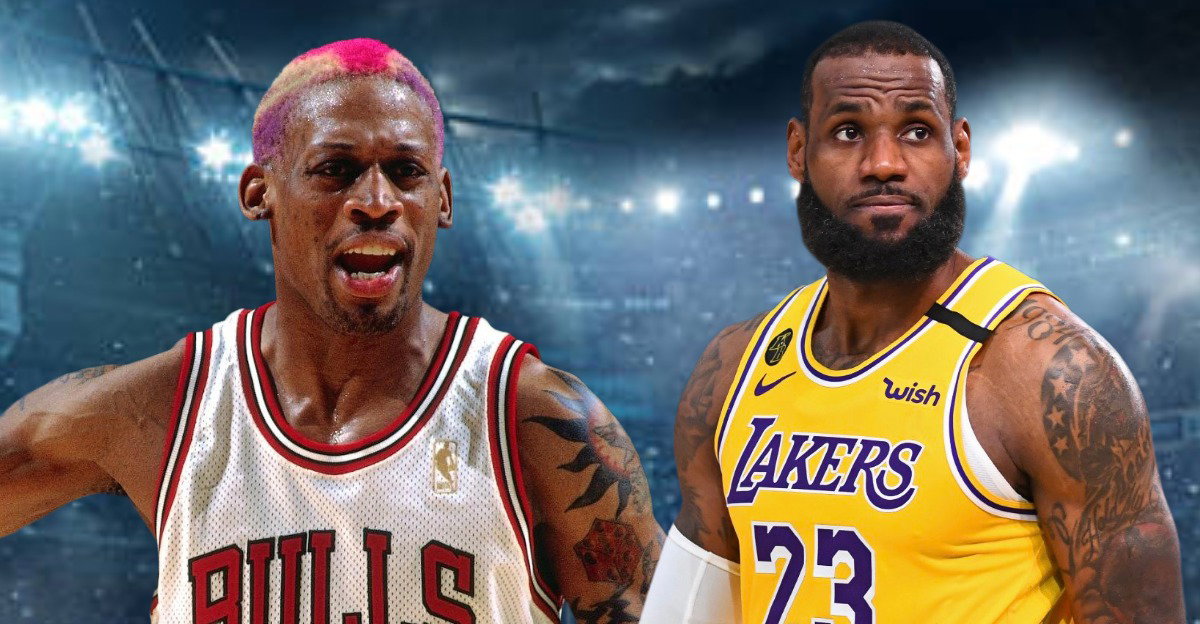 Michael Jordan’s Ex-Teammate Dennis Rodman Takes Savage Shot at Lebron James, Says He’d Be The “Easiest” Player to Defend