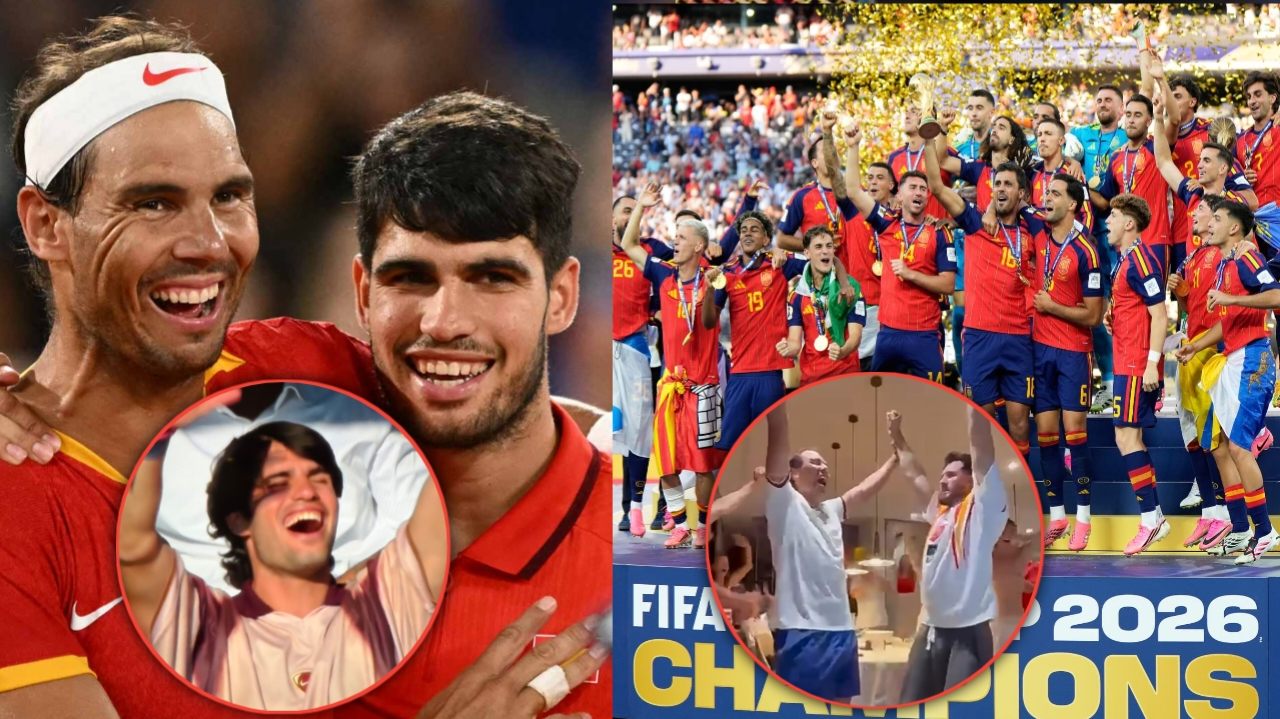 Carlos Alcaraz and Rafael Nadal on Top of the World After Spain’s World Cup Victory Over Argentina