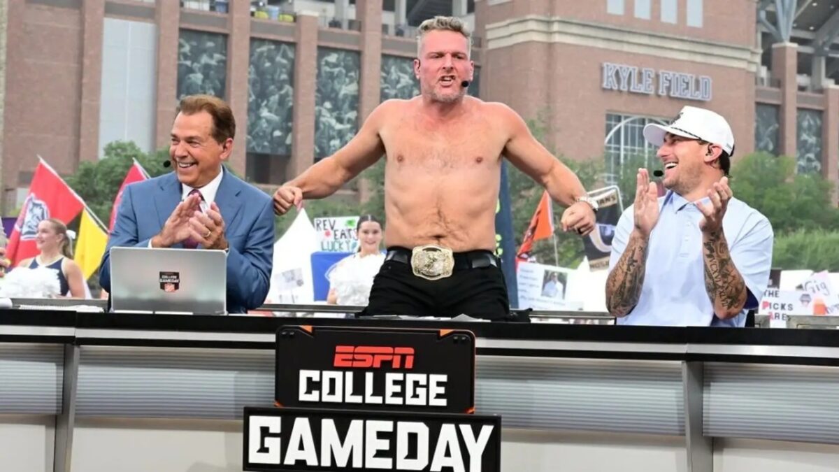 Video of Pat McAfee Taunting Ryan Clark Resurfaces Amidst Rumors of $60 Million Salary 1 Pat McAfee has made ESPN's College Gameday a success