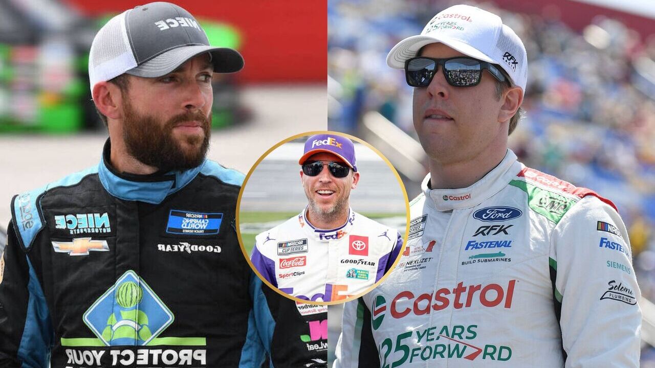 “I’m Officially Off!” Denny Hamlin Rules out Ross Chastain and Brad Keselowski from Chase Conversations