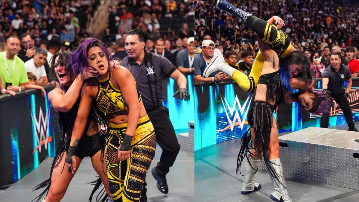 Backstage WWE Reaction to Heavy Knicks Integration Into Saturday Night's Main Event 1 Bayley faced Lyra Valkyria at WWE SNME
