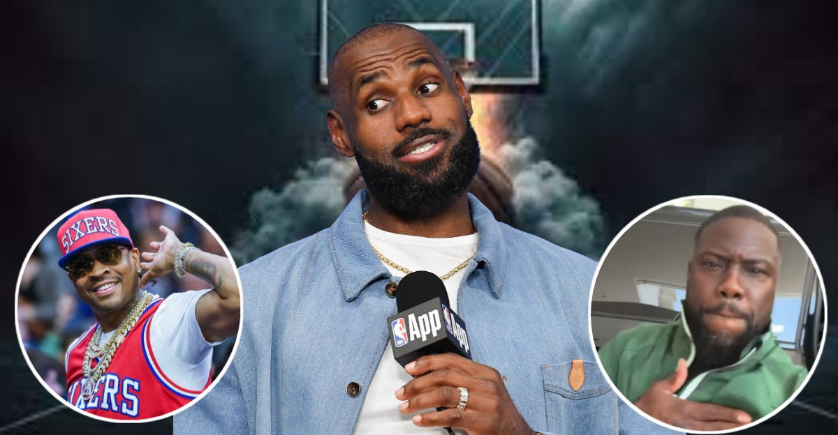 LeBron James Joining 76ers Draws Celebratory Reactions From Allen Iverson, Kevin Hart & Philly Celebs