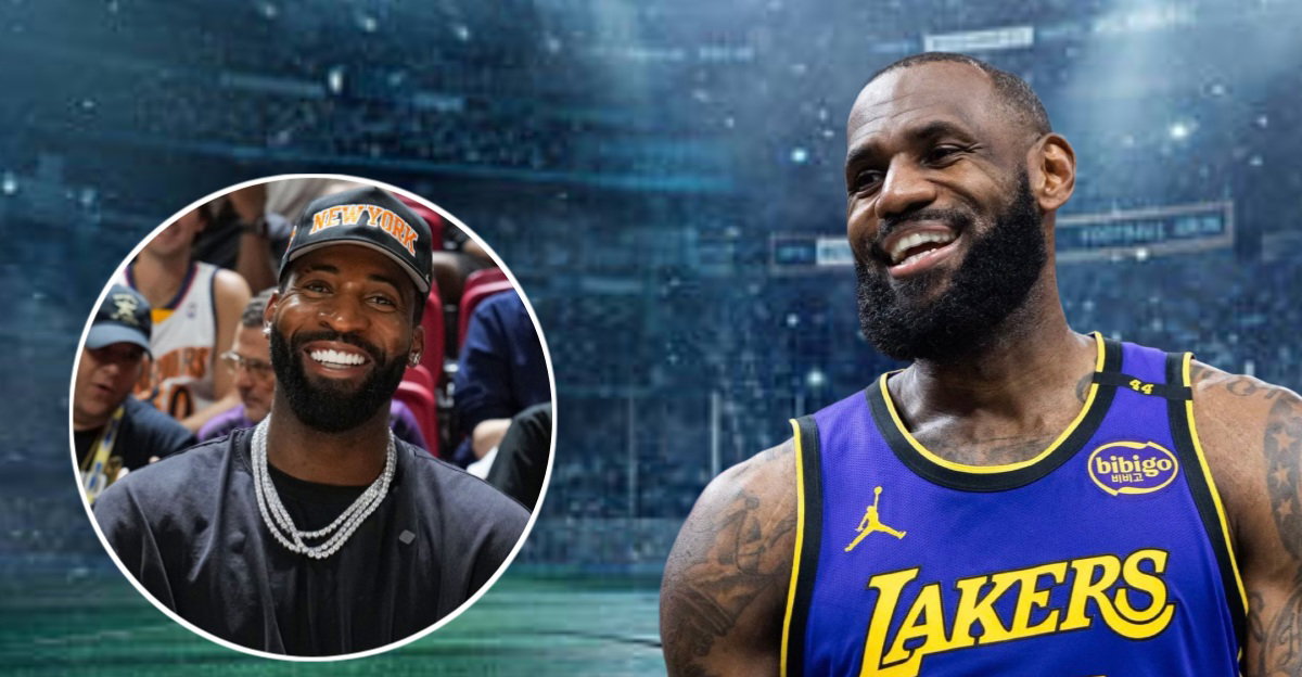 Andre Drummond Has Epic Reaction After LeBron James Joins the 76ers: “Oh”