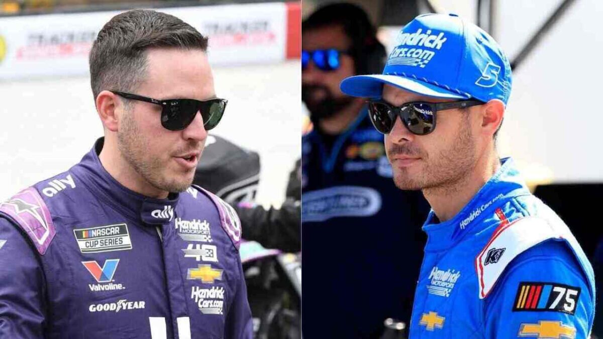 Kyle Larson Declares NASCAR Cup Races are “Too Long” 1 Alex Bowman and Kyle Larson