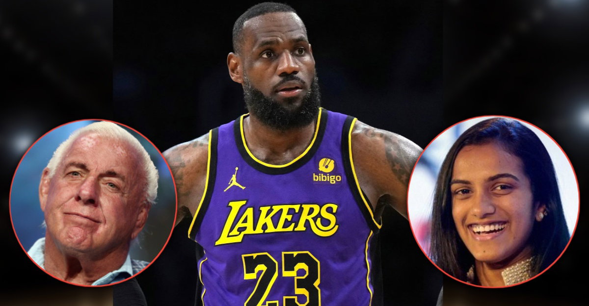 LeBron James Joining 76ers Has Ric Flair & Indian Badminton Star Switching Loyalties