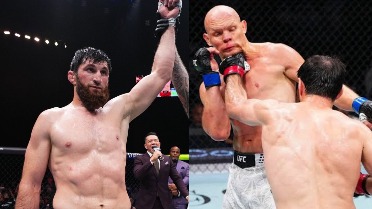 Magomed Ankalaev Back in the Win Column With Lackluster TKO Victory Over Bogdan Guskov at UFC Abu Dhabi
