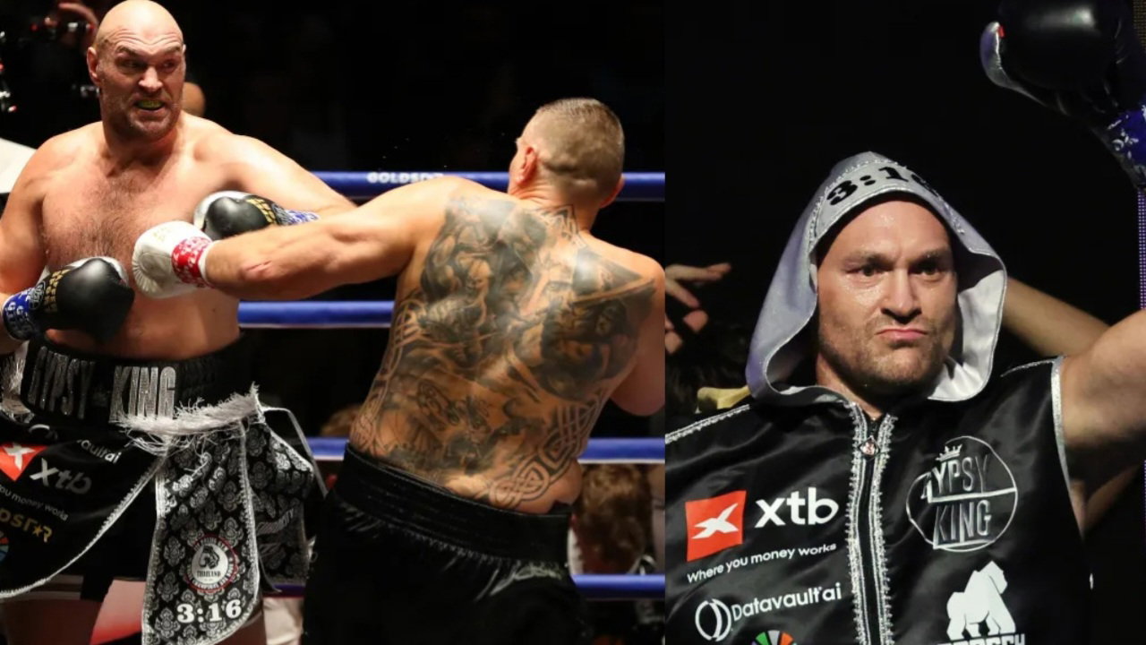 (Video) Tyson Fury Kisses Opponent Mid-Fight After Landing 3 Punch Combination in Non-Televised Bout