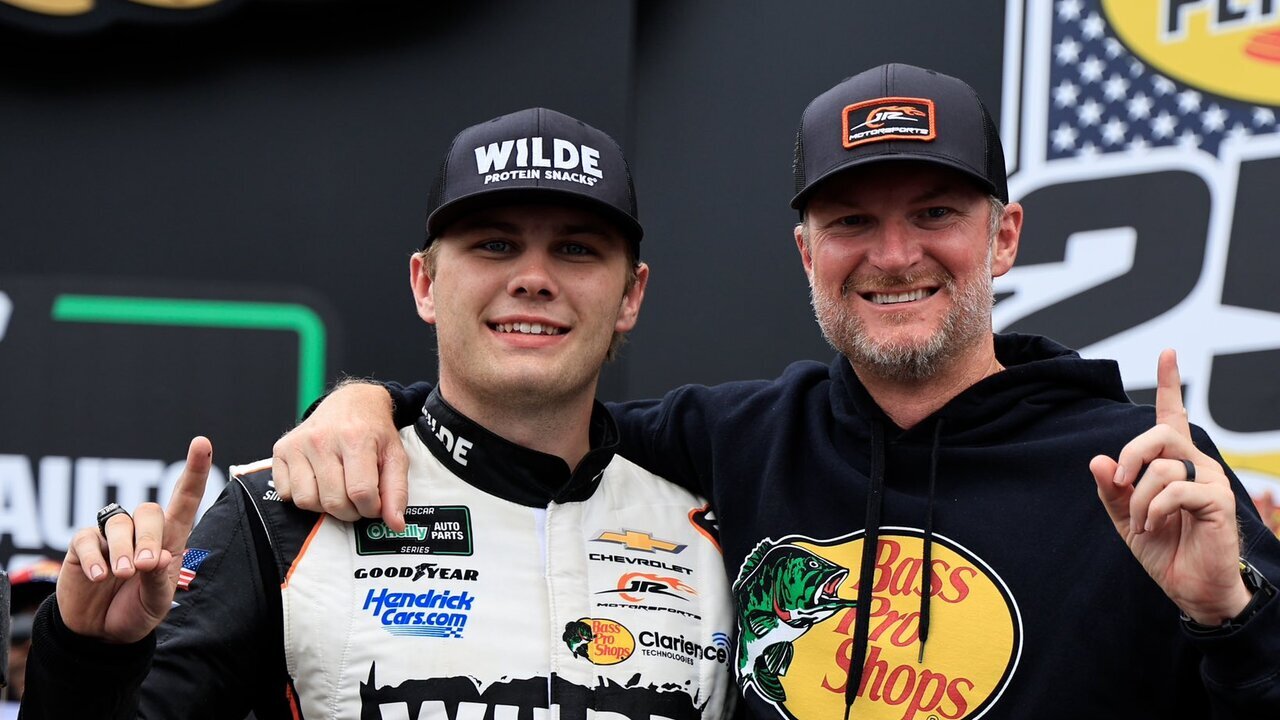 “He’s Like a Son!” Dale Earnhardt Jr. In Tears as Carson Kvapil Secures Maiden O’Reilly Series Win at Brickyard