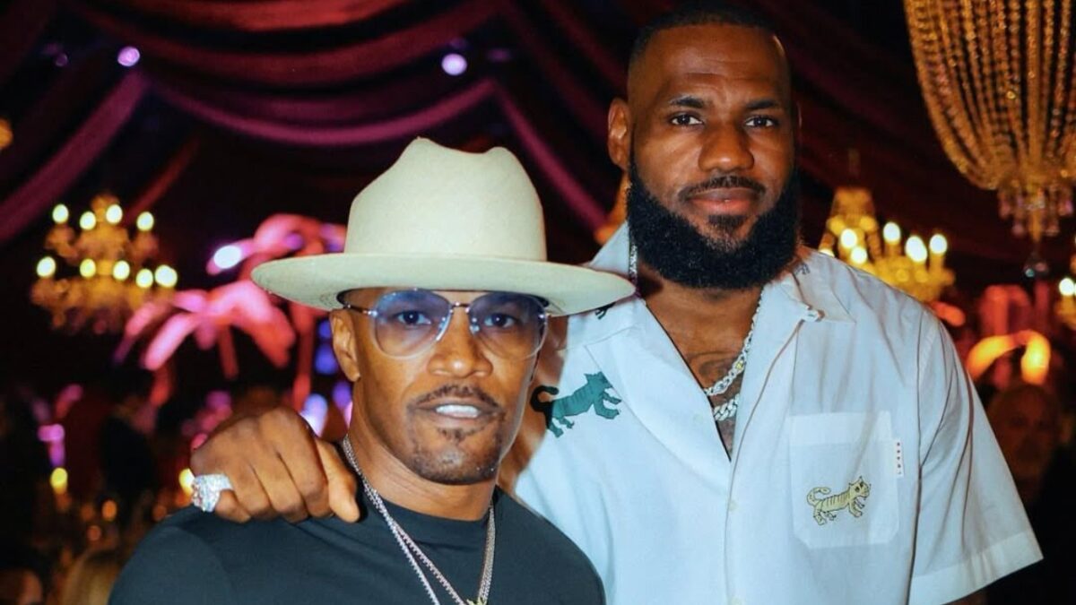 LeBron James to 76ers: Analyst Screams ‘Foul Play’ From Billionaire Fanatics Owner 1 LeBron James is a draw wherever he goes, here with Jamie Foxx
