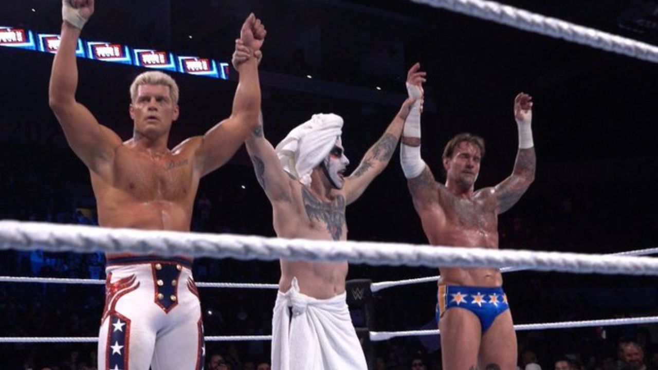CM Punk and Cody Rhodes Almost Come to Blows Before Danhausen Run-in at WWE Live Event