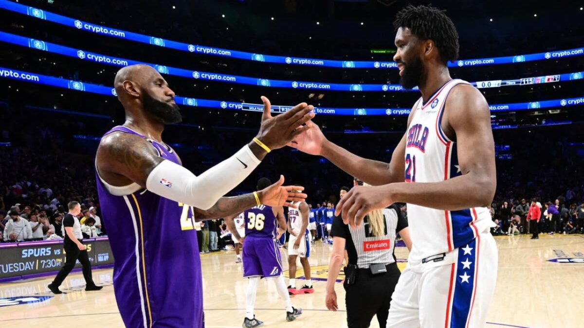 41-Year-Old LeBron James Joined 76ers As He 'Still Loves a Challenge', Says Former Teammate 1 LeBron James and Joel Embiid are now teammates