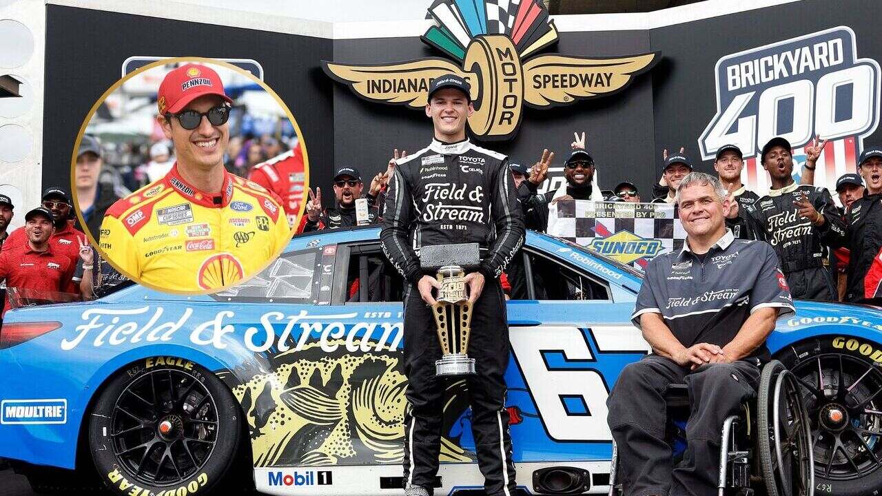 Joey Logano Hails “Solid Racecar Driver” Corey Heim After Brickyard 400 Triumph