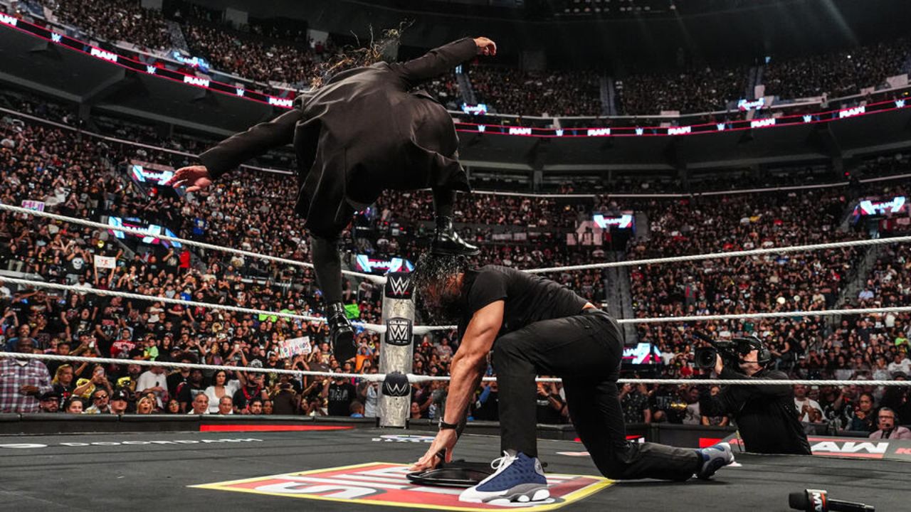 Roman Reigns Gets Stomped After Snapping at Seth Rollins Vowing to Humiliate His Family at SummerSlam
