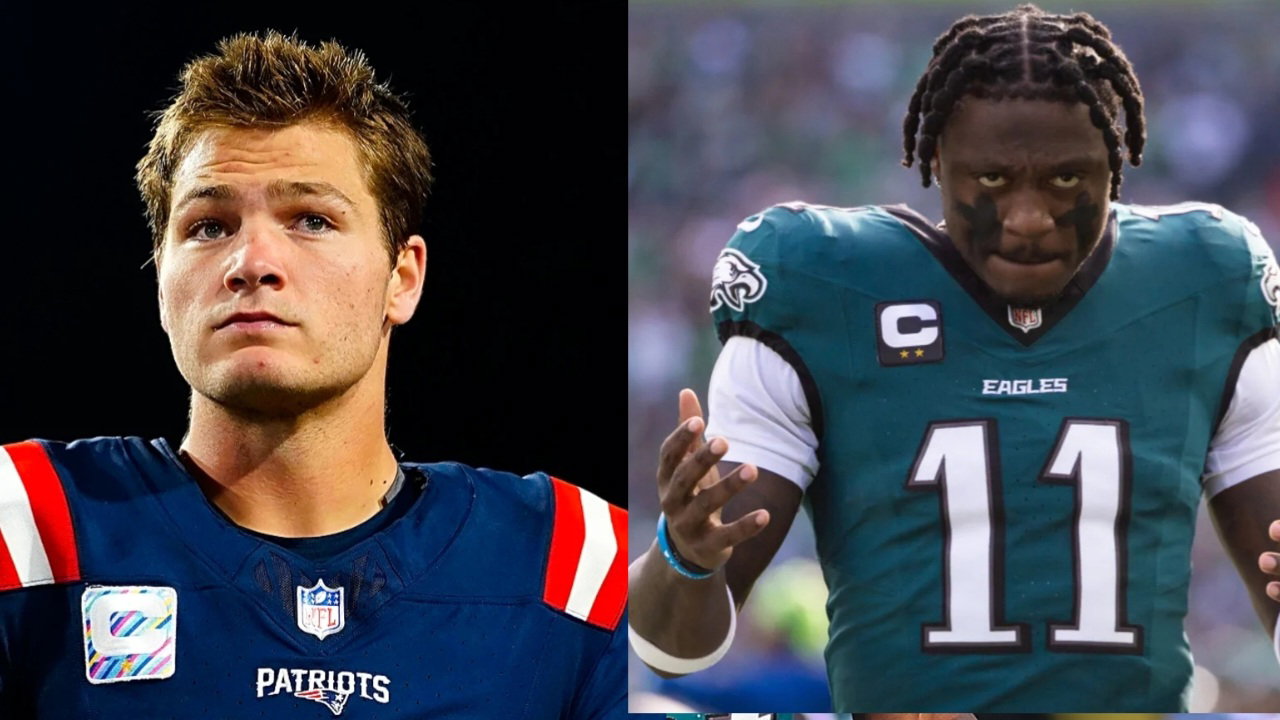 AJ Brown Isn’t Happy with Drake Maye’s Activity at Patriots’ Training Camp