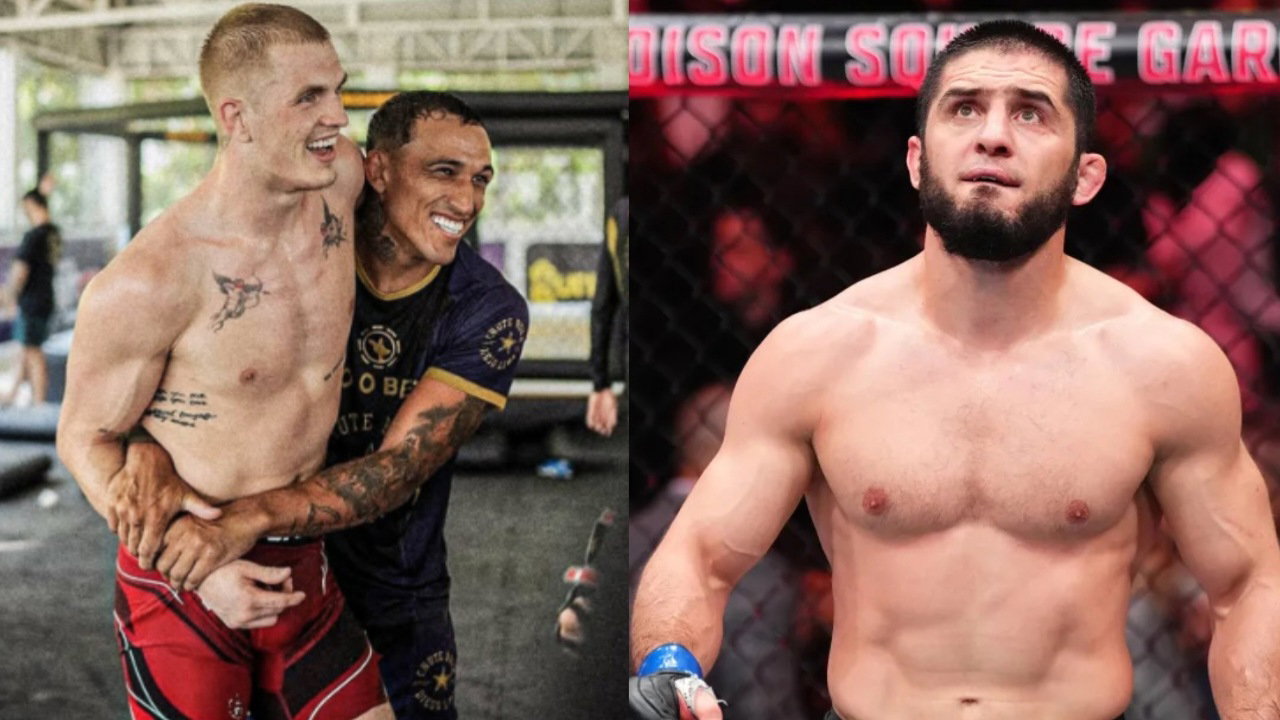 Islam Makhachev Mocks Charles Oliveira Ahead of Ian Garry Title Defense at UFC 330