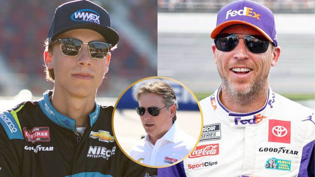 “He’s Got to Win More!” Jeff Gordon Takes a Cheeky Dig at Carson Hocevar with Denny Hamlin Comparison