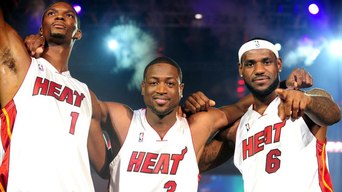 Calling LeBron James Supporting Media 'Weak' Leads Fans to Rip into Jalen Rose - "When it Was the MJ Stans You Had no Problem" 1 Miami Heat's Big 3