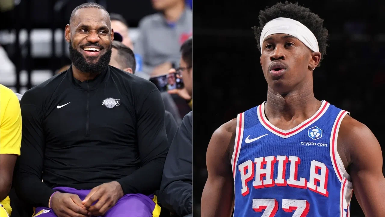 LeBron James Joining 76ers Changed VJ Edgecombe’s Expectations for Next Season: “Championship or Bust”