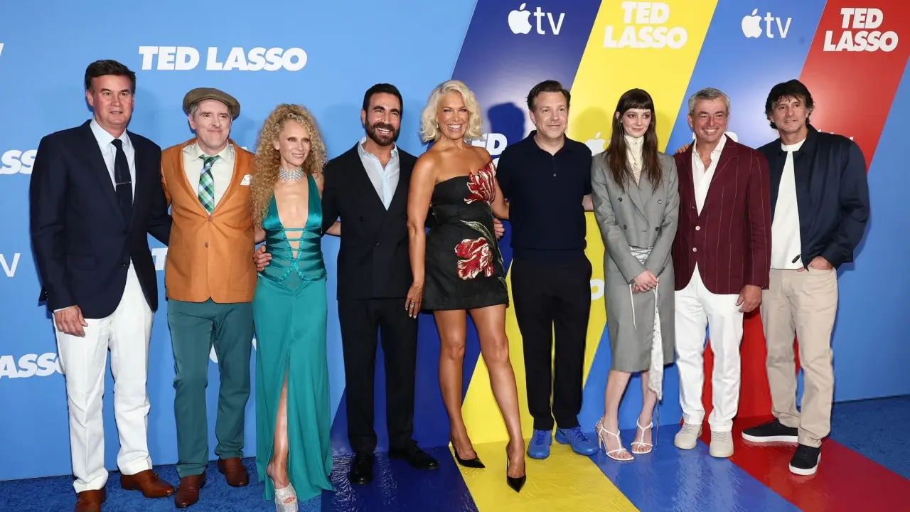 Caitlin Clark’s Shoes Go Hollywood: Jason Sudeikis Sports Caitlin 1s at Ted Lasso Premiere