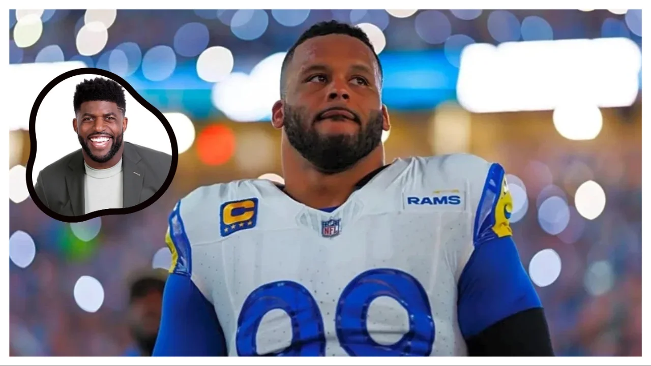 Emmanuel Acho Feels Aaron Donald’s Potential Return Would Give Rams the Best Defensive Line Ever