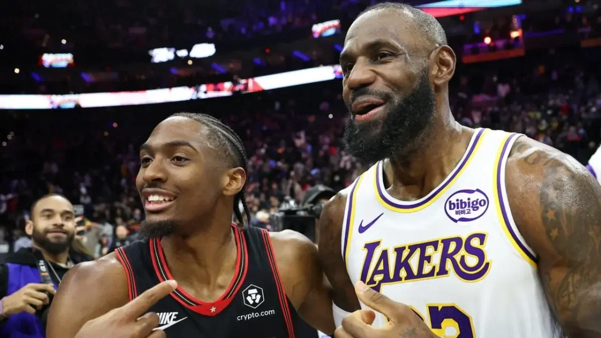LeBron James Joining 76ers Means Trouble for Knicks' Title Defense, Says Skip Bayless 1 Tyrese Maxey and LeBron James