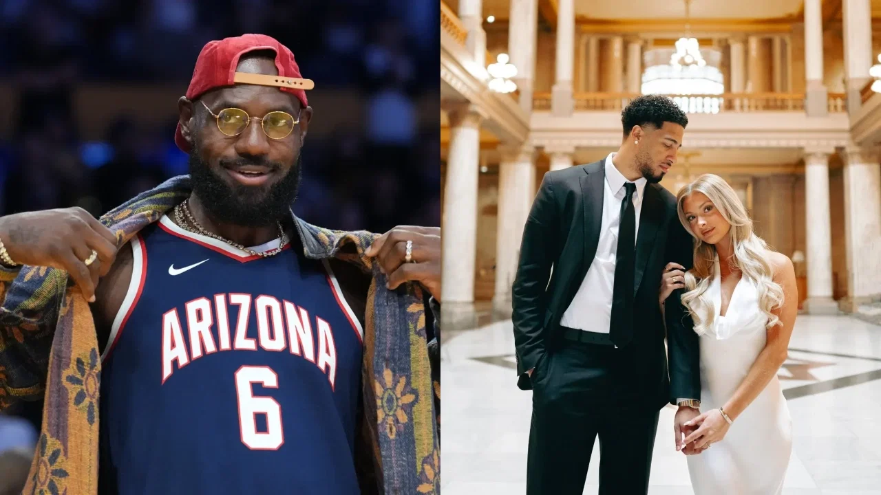 LeBron James Congratulates Close Friend Tyrese Haliburton On His Wedding