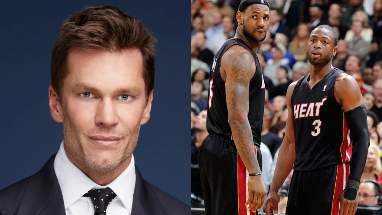 Tom Brady’s Sons Recreate LeBron James-Dwyane Wade’s Iconic Dunk Celebration In the Pool