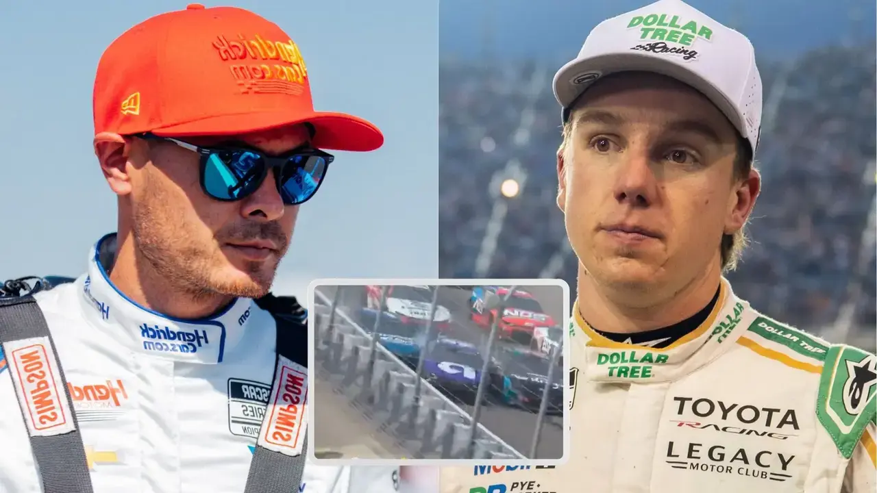 Infuriated Kyle Larson Blasts John Hunter Nemechek Over Race Ruining Iowa Clash