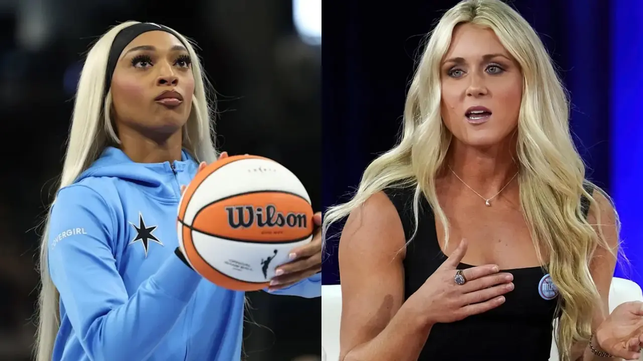 Riley Gaines Claims DiJonai Carrington Used ‘Black Privilege’ to Defend Hard Foul on Sophie Cunningham