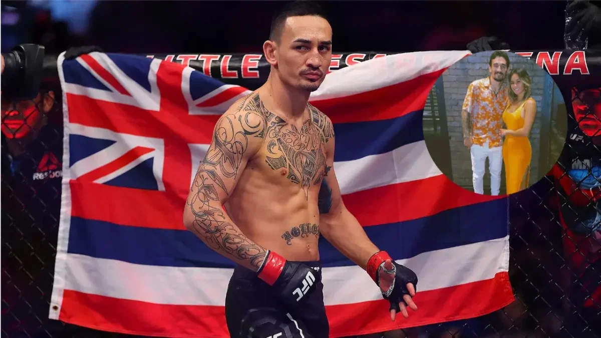 (Video) Max Holloway Blasts Usman Nurmagomedov's Manager With Insulting One-Liner During Stream 1 Max Holloway and wife